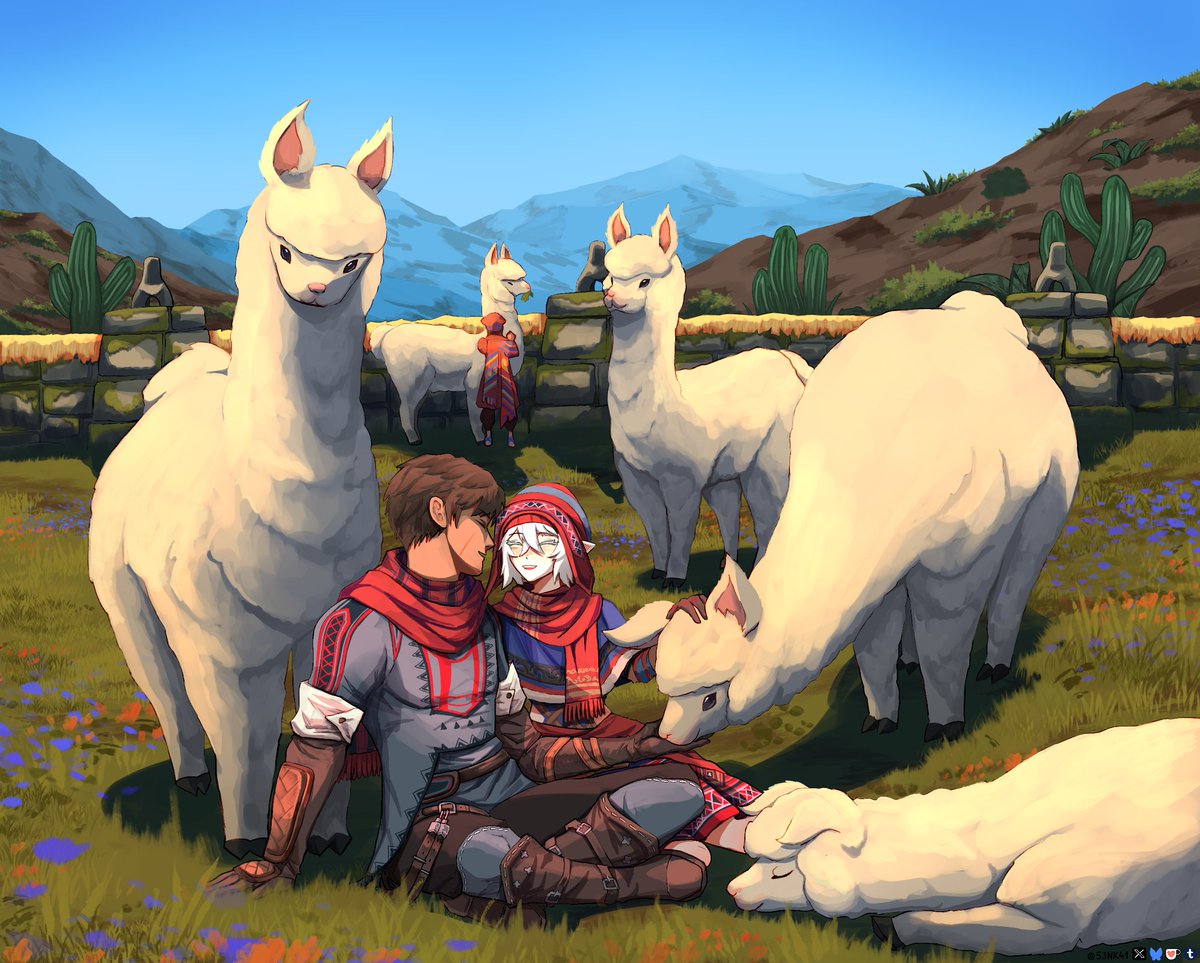 Alpaca Ranch 🦙🌄#FFXIV