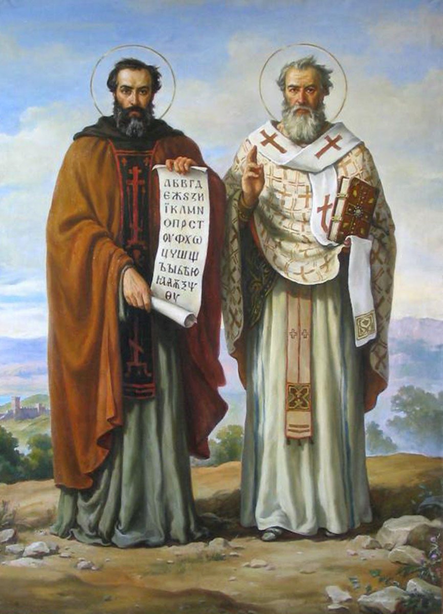 "Look at My Merciful heart and reflect its compassion in your own heart and its compassion in your deeds, so that you who proclaim My mercy to the world, may yourself be aflame with it” v1688 Divine Mercy ~ Saint Cyril &amp; Saint Methodius