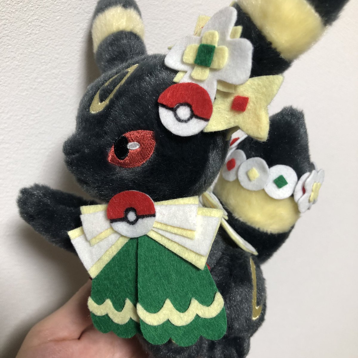 ポケパーク仕様のブラッキーちゃん完成しました😭♡ 思ったより時間