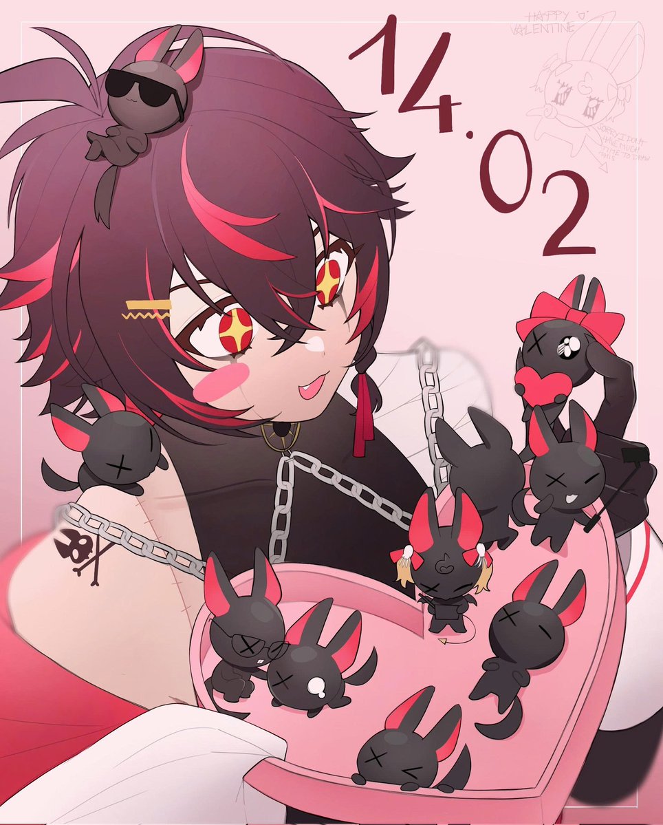 HAPPY VALENTINE'S DAY EVERYONE 🫵🫶💖❤️‍🩹🥺
#K9FANART