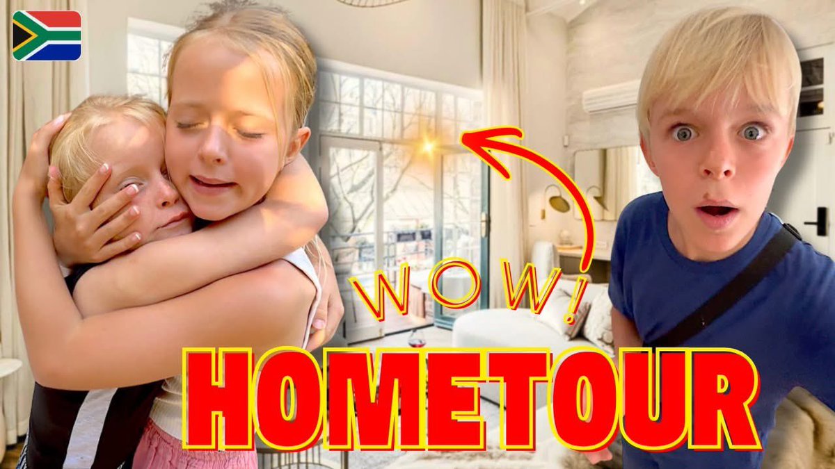 DIT ZIET ER TOCH NIET ZO UIT ALS ZE DACHTEN?! 😳 *Hometour* | Bellinga Vlog #3512  youtube.com/watch?v=_L0ADS… 
@daniel_bellinga @fara_bellinga @de_bellingas_kids_official @luanbellinga_12 @lucillabellinga_15 @luxybellinga_18 @luciusbellinga 
#capetown #zuidafrika #bellinga