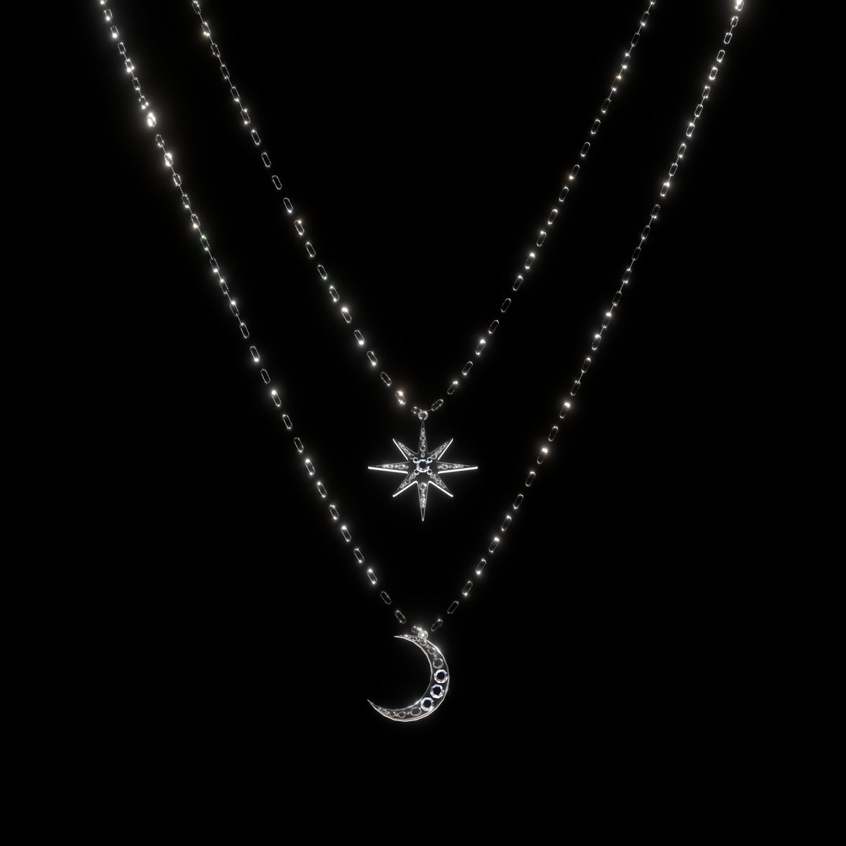 📢発売お知らせ&amp;🎁プレゼント企画🎁📢

新作 #Radiant_iseo から【🌙Luna &amp; Solis☀️】ネックレスnecklaceを販売始いたしました！
発売後～2/18までSALE価格で販売いたしますので是非チェックしてみてください！ 😍
350￥→200￥

🎁プレゼント企画🎁