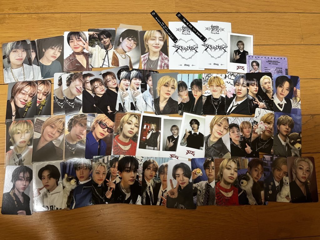 syuu_IN's tweet photo. straykids スキズトレカ交換 過去トレカ 

譲→画像のもの
求→買取

纏めての方優先、
お気軽にお声掛けください🍀*゜

バンチャン リノ チャンビン ヒョンジン ハンジソン フィリックス スンミン アイエン https://t.co/iYa5KpHdSO