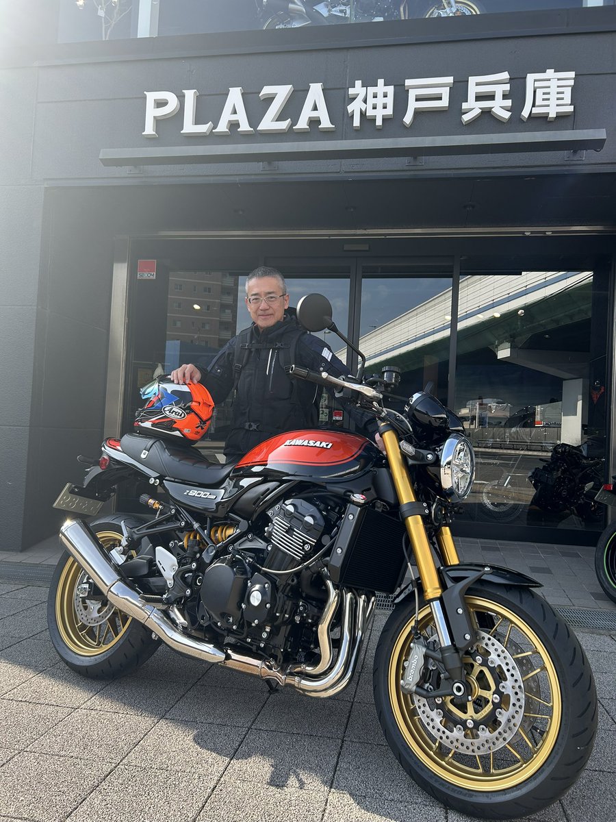 THE Brand New Z900RS ご納車おめでとうございます！ #カワサキ