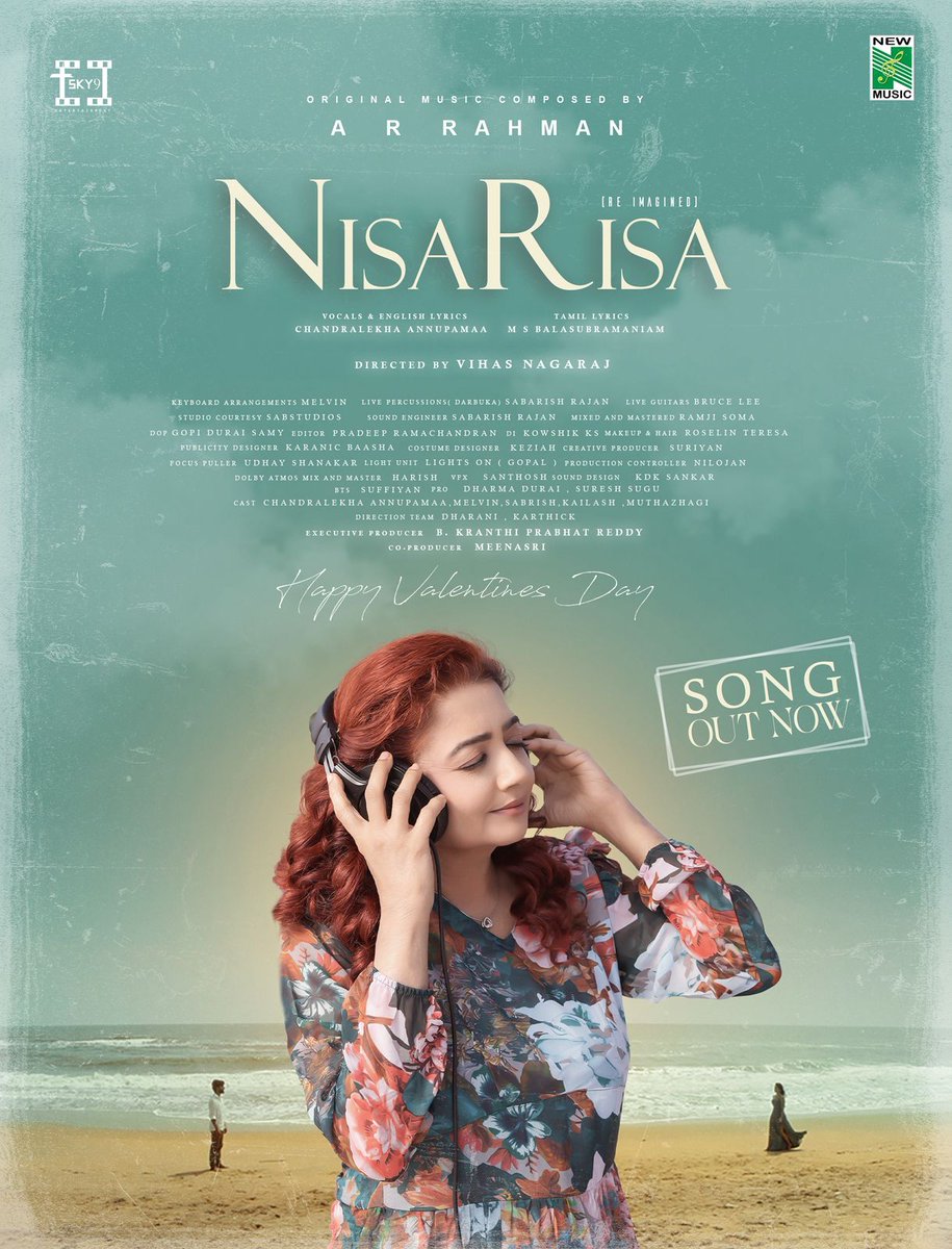 A cherished composition returns in a stunning new avatar. #Nisarisa, recreated by <a href="/AnnupamaaSinger/">singer annupamaa</a> 
launched by <a href="/arrahman/">A.R.Rahman</a>.

youtu.be/2WMJOczK3U8

Melts your hearts once again.

Directed by <a href="/nareshnaga89679/">Vihas Nagaraj</a>
<a href="/NewMusicIndia/">New Music</a> <a href="/kailashactor15/">kailash selvaraj15</a> <a href="/AzhagiMuth/">Muthazhagi_Actress</a> <a href="/Sureshsugu/">Sureshsugupro</a> <a href="/ProDharmadurai/">DharmaDurai Pro</a>