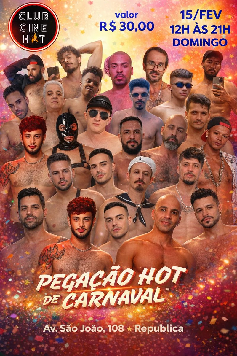 AUAU MINHAAS DELICIAS! DOMINGO DIA 15/02 QUERO VCS NO <a href="/hotclubcine/">ClubCineHot</a>!🐶🎉
Participantes:
<a href="/BigMarcos_ator/">Marcos Piovesan</a>
@kadusoares401
<a href="/vstdointerior/">@vstdointerior</a>
<a href="/TeuSemiDeus_07/">Perseu</a>
<a href="/RogeriodotaduSp/">mascaradodotadusp</a>
<a href="/LipeColucci_Br/">Lipe Colucci</a>
<a href="/walterguessbr/">walterguess</a>
<a href="/oNerdlolzeiro/">Nerd LoLzeiro 190 K 🔞 Promo Carnaval 19,90</a>
<a href="/DOTADUSXXX/">MIKE OLLIVER ✨️ Thor</a>
<a href="/raphaonce/">😎𝗥𝗮𝗽𝗵𝗮 𝗚𝗼𝗺𝗲𝘇 putao versátil</a>
<a href="/JeandCaskin/">Lobo Calvin</a>
<a href="/safado_galego/">𝔾𝕒𝕝𝕖𝕘𝕠 𝕊𝕒𝕗𝕒𝕕𝕠 🇧🇷</a> 
<a href="/Juniordelao24/">juniordelao</a>