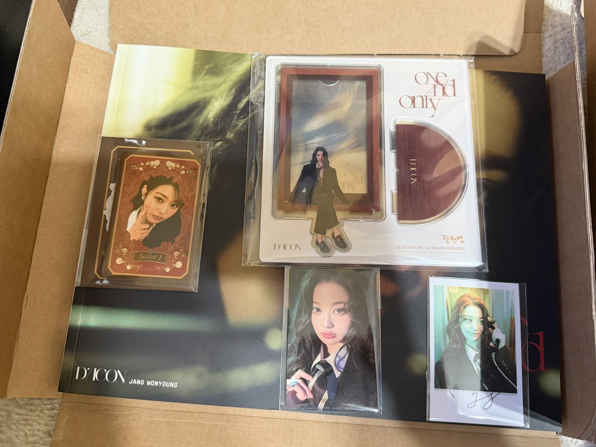 カカオトーク特典4種類きちんと入ってた😊✨ ウォニョンのDICONまた