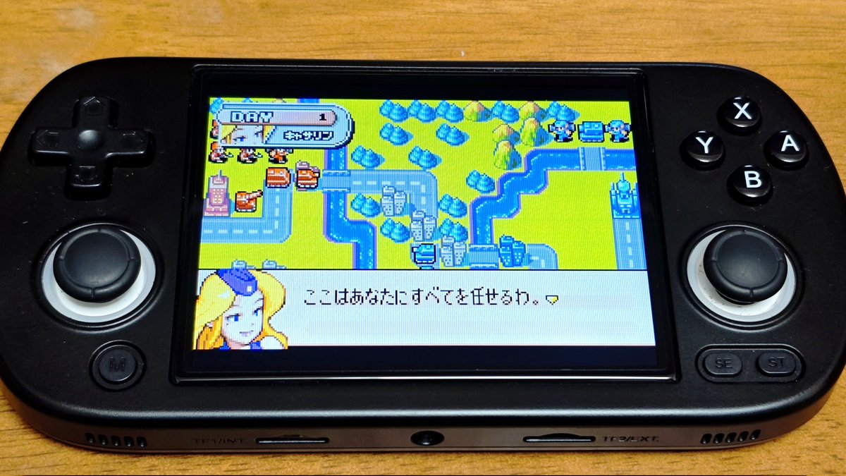 息抜きにゲームボーイウォーズ アドバンスを⋯(RG40XXHｻｲｺ-)