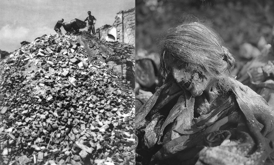 Not to dampen anyone's Valentine's day, but 81 years ago today the joint British and American fire bombing of Dresden, Germany, resulted in the death of more German civilians than the total number of Jews who died during the alleged Holocaust. Never forget.