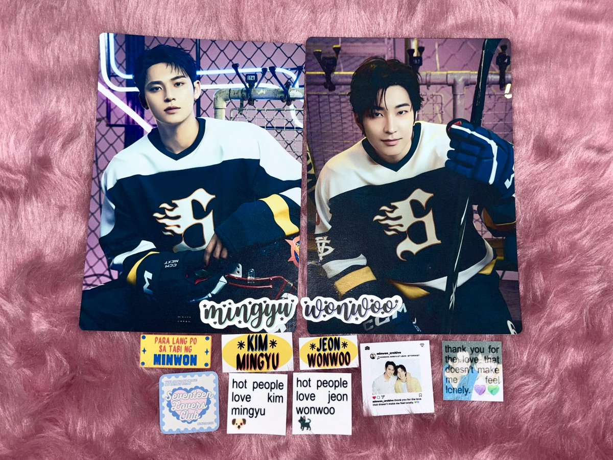 minwoneandonly's tweet image. lovely merch from @lov97std, @jwwfstudio, @Dokkkeey, and @gentlebloomprnt ₊˚⊹ ᰔ

@plus69studios 
#MWMeltingUnderYourHeat