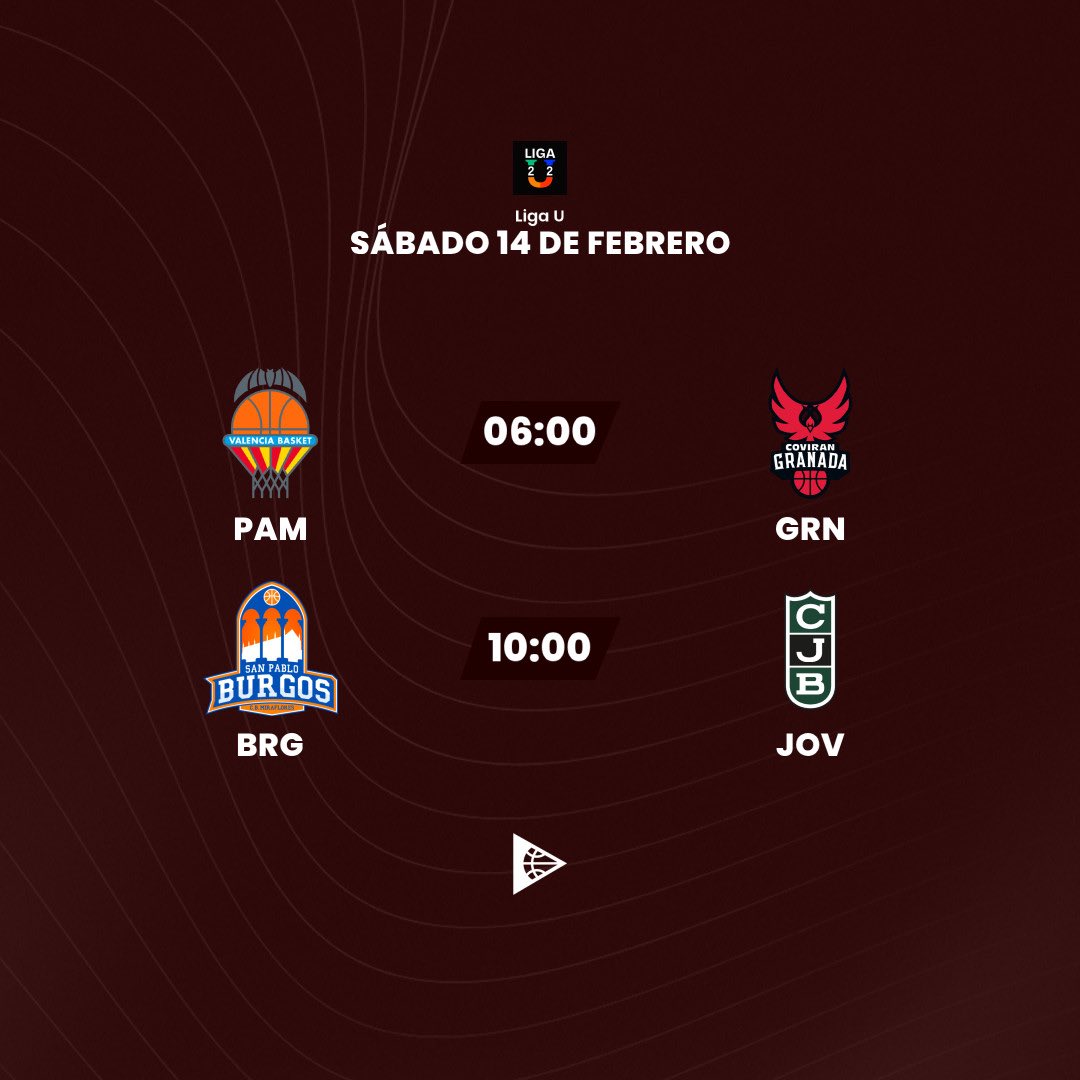 🤩 ¡Sábado de dos juegos en la <a href="/Liga_U22/">Liga U</a>! 🇪🇸

📲 Suscríbete y mira los partidos en basquetpass.tv