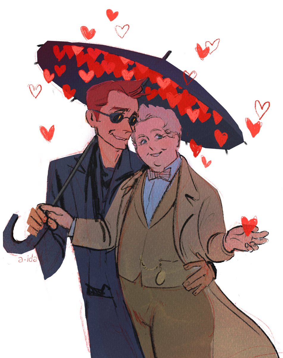 Happy St Valentine's Day!
#goodomens #ineffablehusbands