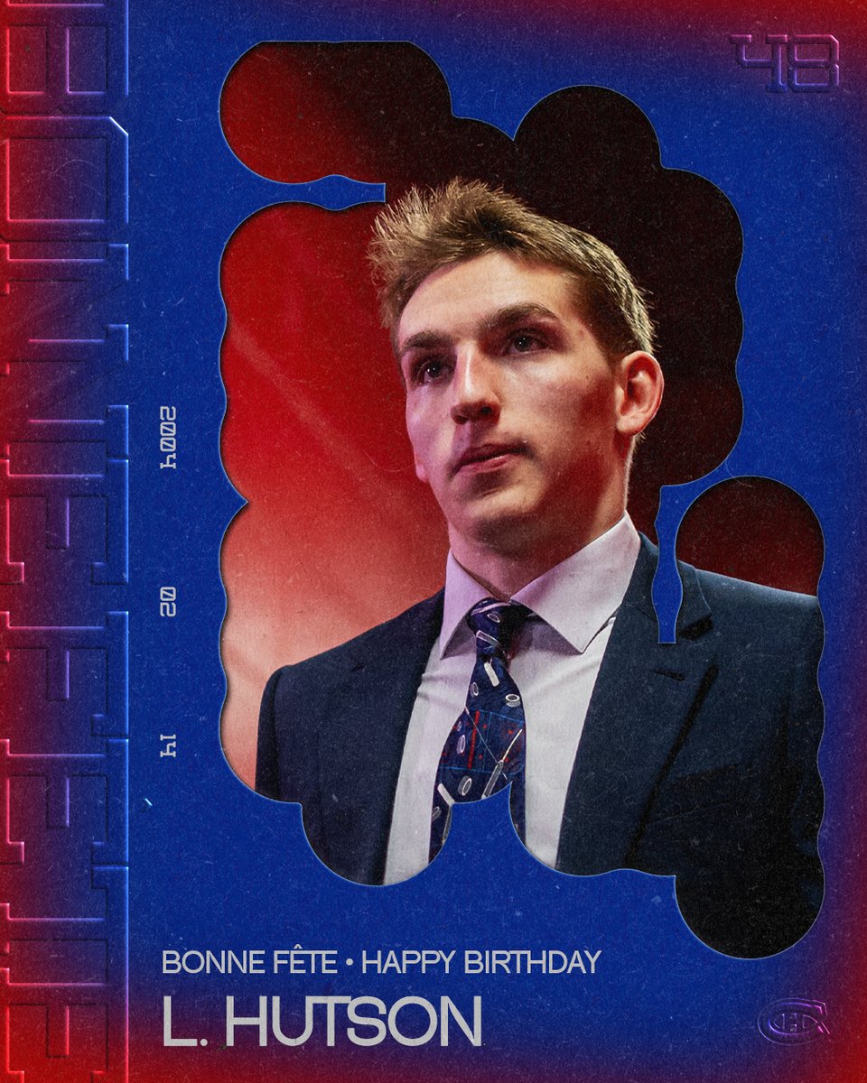 Bonne fête, Laner! 🎊

Happy birthday, Laner!

#GoHabsGo