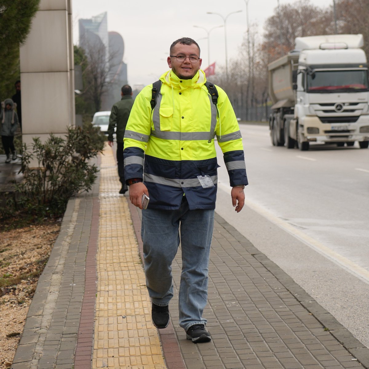 Umreye gitmek için yürüyerek Giresun'dan yola çıkan vatandaş, 12. günde Gaziantep'e ulaştı.