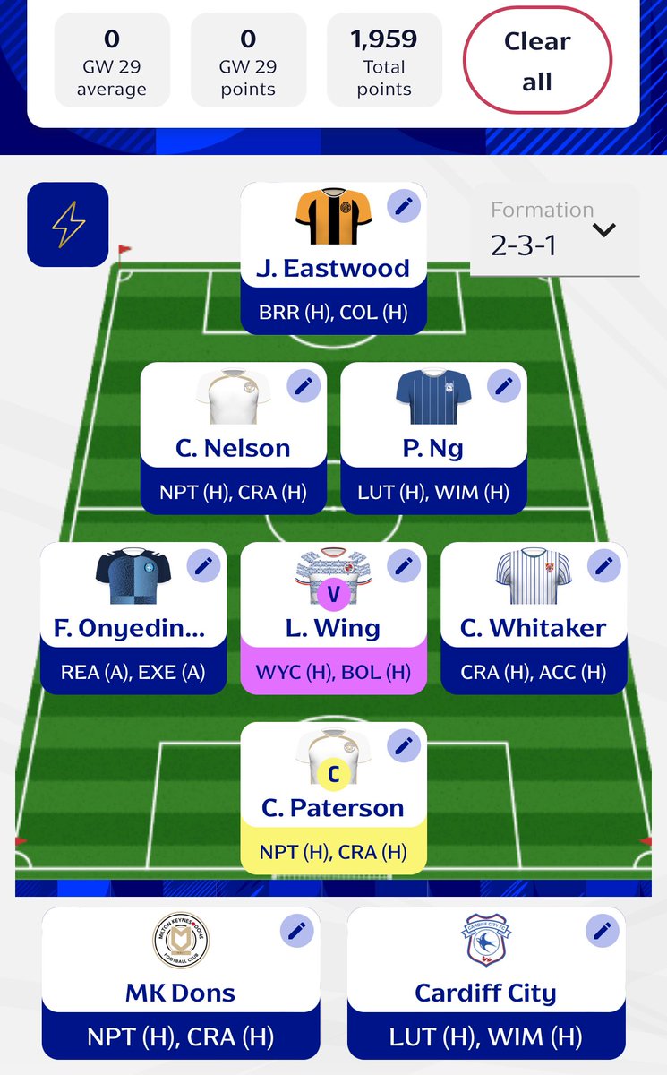 Toby - Fantasy EFL Tips tweet media