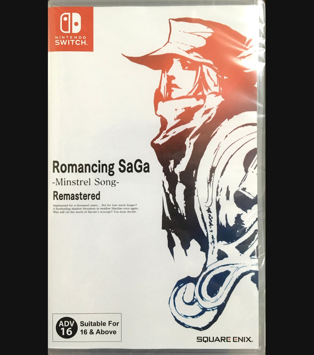 436：Switch アジア版 海外タイトル：Romancing SaGa -Minstrel Song