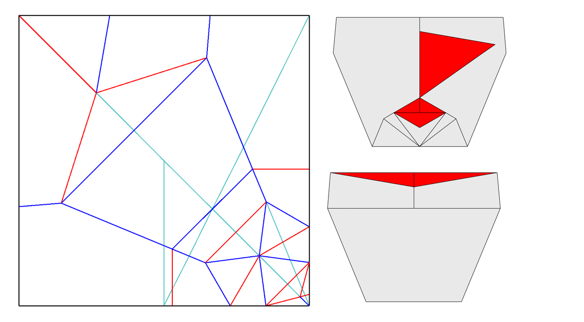 面具爱心
设计：我

什么时候到头呢
#折纸 #折り紙作品 #ORIGAMI