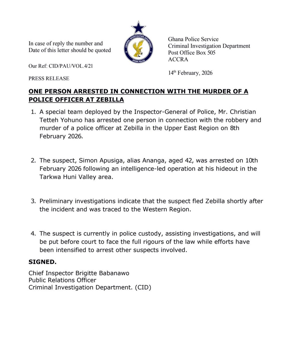 Ghana Police Service tweet media