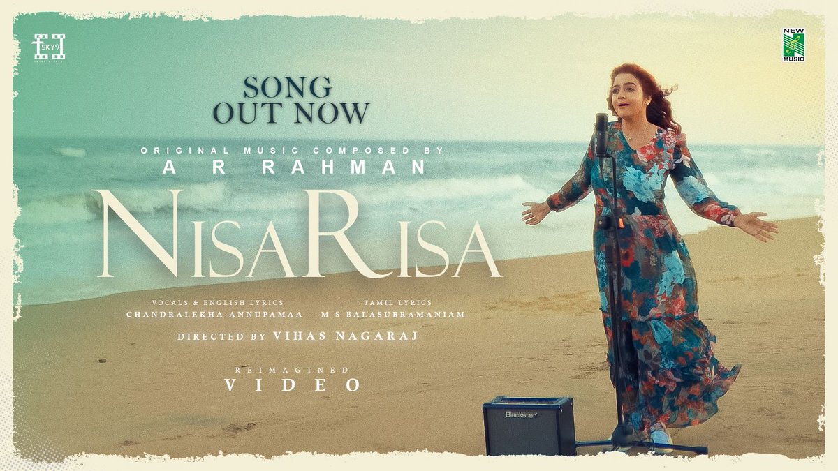 A cherished composition returns in a stunning new avatar. #Nisarisa, recreated by <a href="/AnnupamaaSinger/">singer annupamaa</a> 
launched by <a href="/arrahman/">A.R.Rahman</a>.

youtu.be/2WMJOczK3U8

Melts your hearts once again.

Directed by <a href="/nareshnaga89679/">Vihas Nagaraj</a>
<a href="/NewMusicIndia/">New Music</a> <a href="/kailashactor15/">kailash selvaraj15</a> <a href="/AzhagiMuth/">Muthazhagi_Actress</a> <a href="/Sureshsugu/">Sureshsugupro</a> <a href="/ProDharmadurai/">DharmaDurai Pro</a>