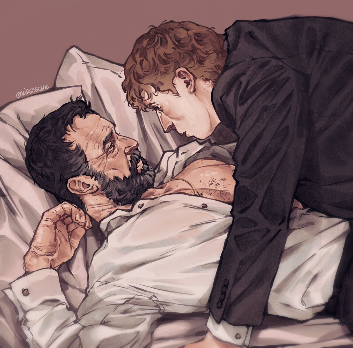 kirsssche's tweet photo. after date 

#thepitt #thepittseason2 #thepittfanart #denniswhitaker #denniswhitakerfanart #drrobby #drrobbyfanart #michaelrobinavitch #hucklerobby #hucklerobbyfanart https://t.co/ibHL4yLKm7