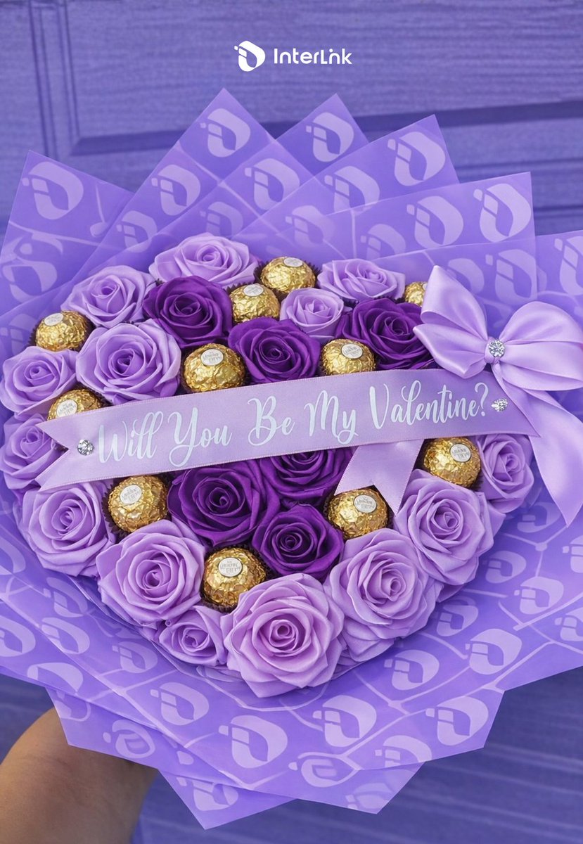 inter_link's tweet photo. "Will you be my Valentine" 💜

#InterLink #ITLG #ITL https://t.co/pO7HnB4doI