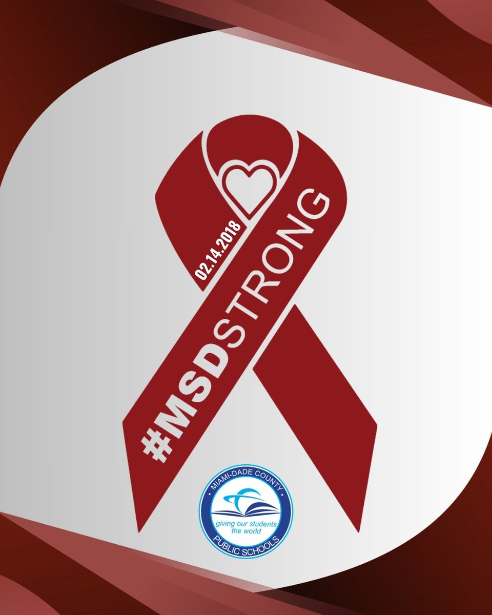 Today, we pause to honor the lives lost at Marjory Stoneman Douglas and to stand with the community whose strength continues to inspire us. We carry their memory with us as we reflect on the resilience, unity, and courage shown in the face of unimaginable heartbreak. #MSDStrong