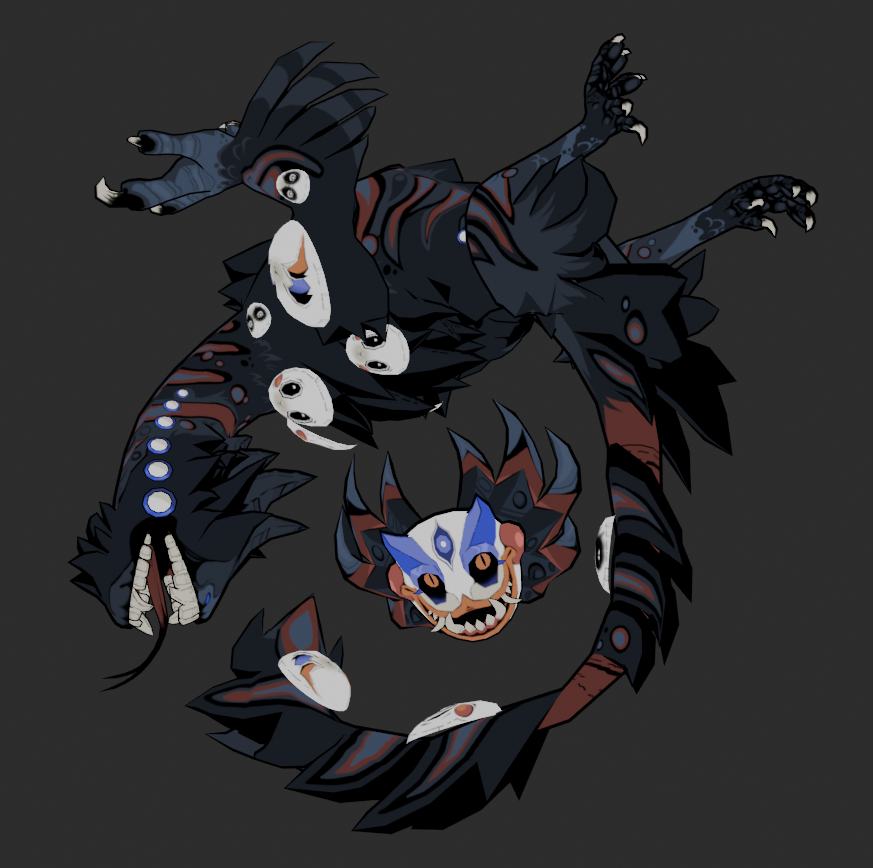 badlazyred's tweet photo. This was me testing the model's bones — how flexible this guy is.

Shararook

@Sonar_Games

#CreaturesOfSonaria #Blender3d #blender #Shararook #CoS https://t.co/6VJWpWk3fQ