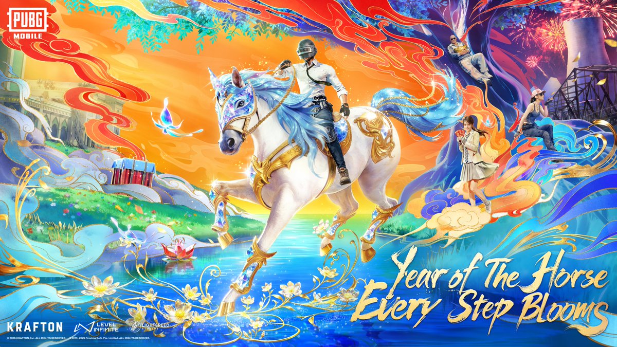 Gallop into the Year of the Horse—every step bloom... Gallop into the Year of the Horse—every step bloom...