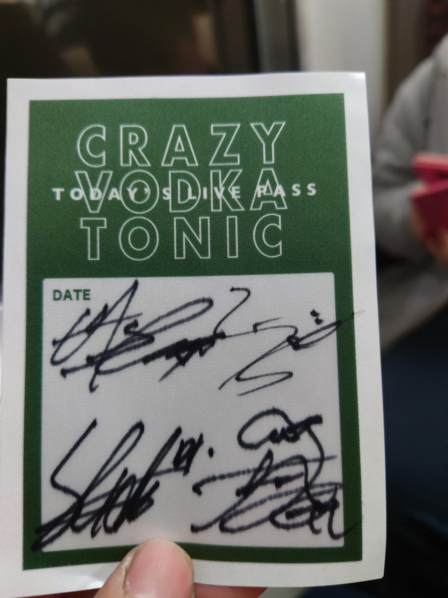 CRAZY VODKA TONIC ワンマンライブヤバすぎた！！ メンバーと話や