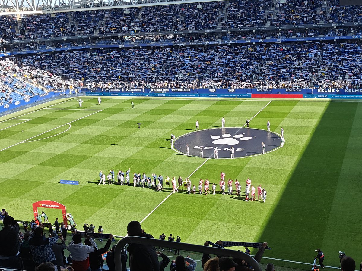 22 niños y niñas convalecientes de cáncer infantil acompañan a los jugadores de Espanyol y Celta

#rcde #EspanyolCelta