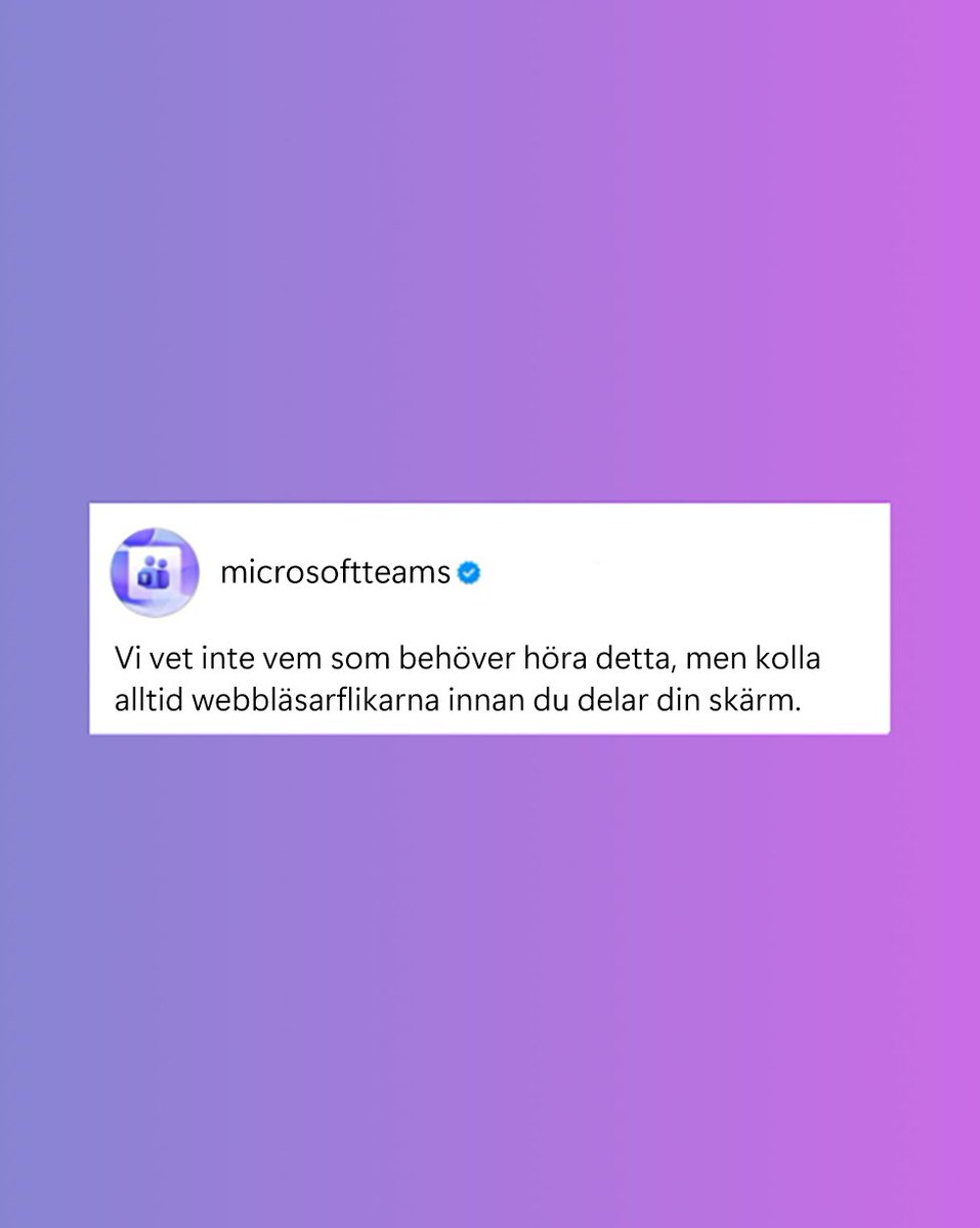Microsoft Sverige tweet media