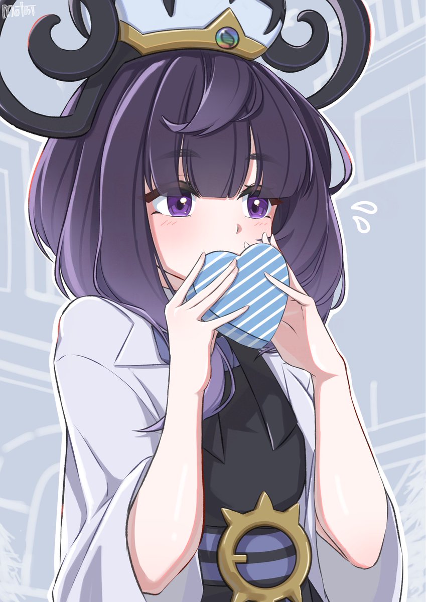 照れムク💙
#PokemonLegendsZA 
#ポケモンイラスト