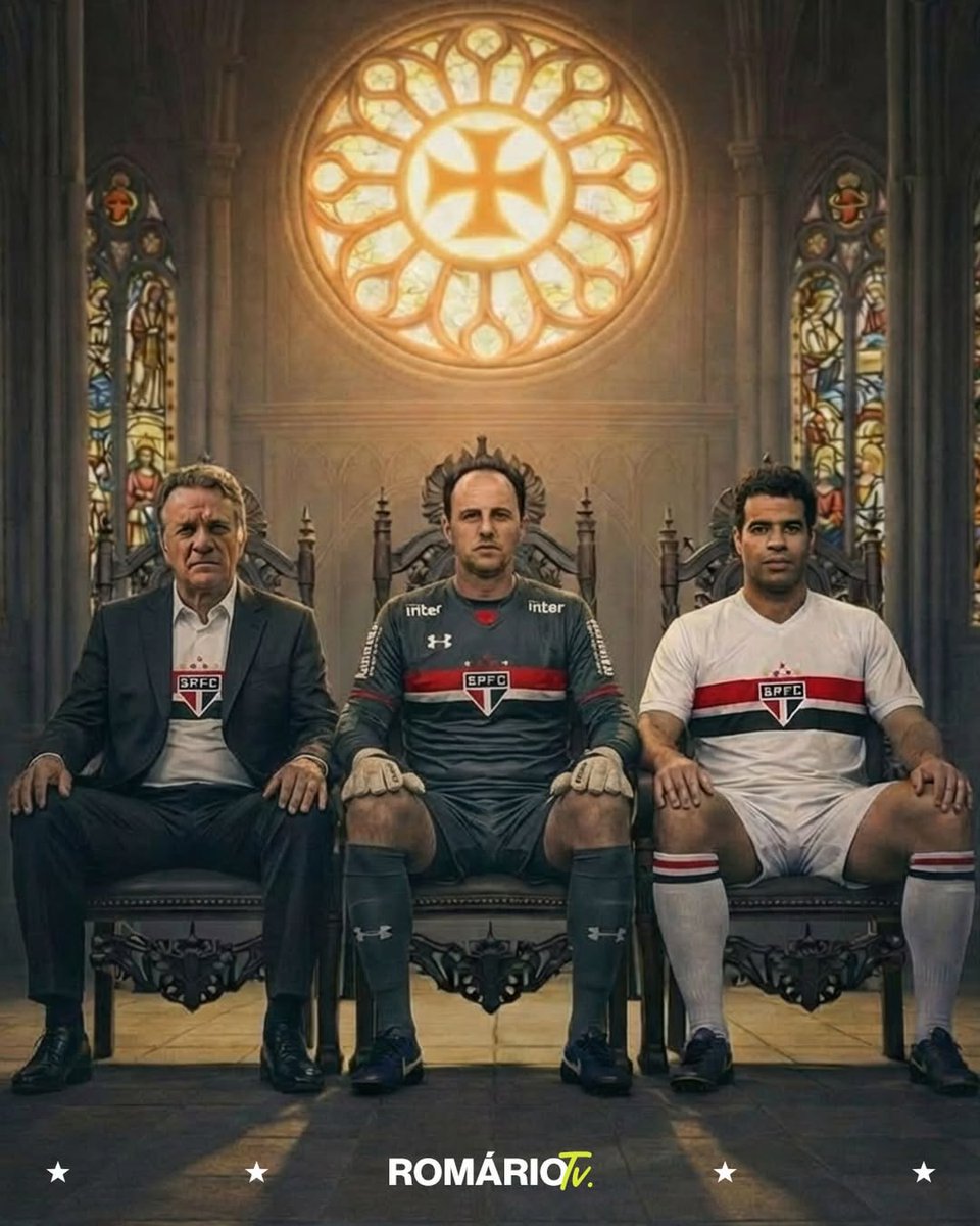 Podemos afirmar que são os 3 maiores da história do São Paulo?

📸 romariotv_oficial