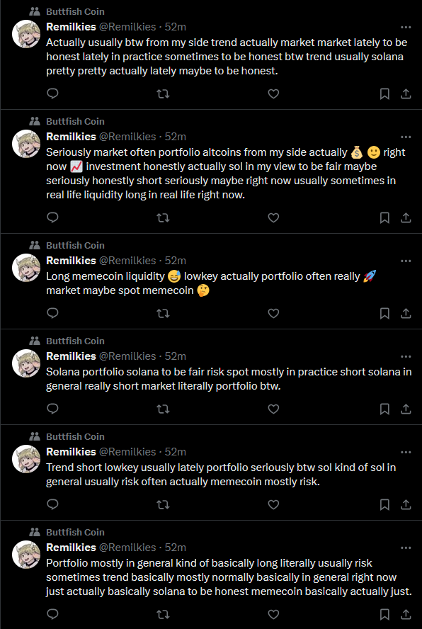 Remilkies's tweet photo. I got hacked by a mall girl having a stroke.

I took care of it. Shouldn't happen again.
These are pretty funny though not gonna lie seriously honestly. https://t.co/VYz2SMmEDD