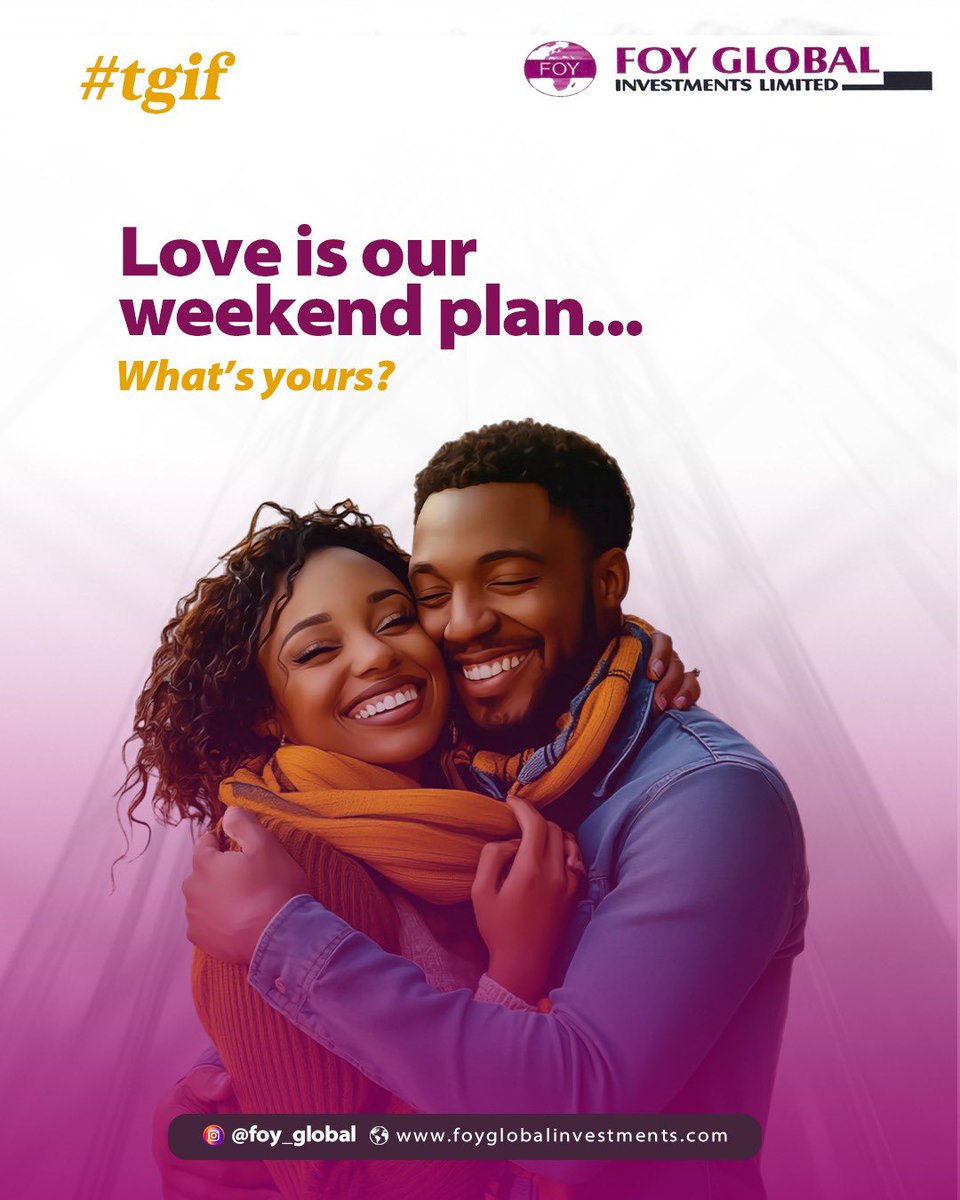 foy_global's tweet image. Love is our weekend plan…. What’s yours? 💜💛

#weekendplan #weekendvibes✌️ #foyglobal