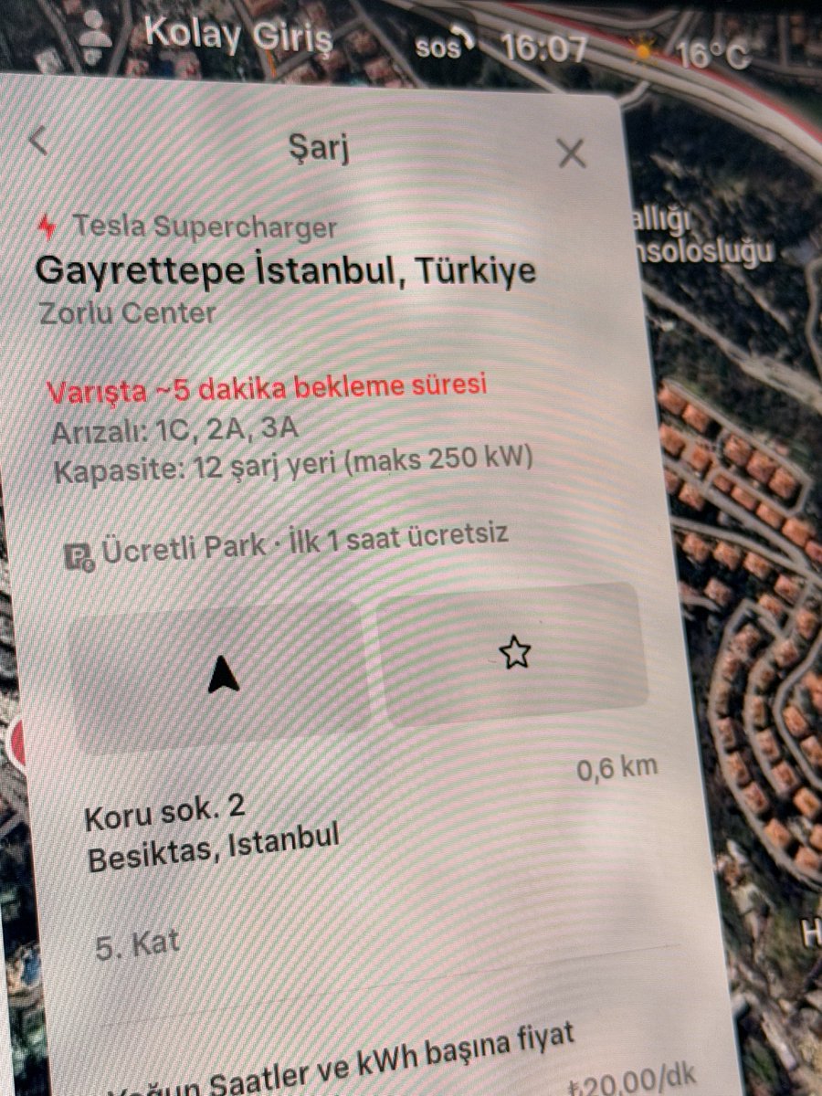 3 tanesi bozukmuş …. 😞 #tesla #teslasupercharger