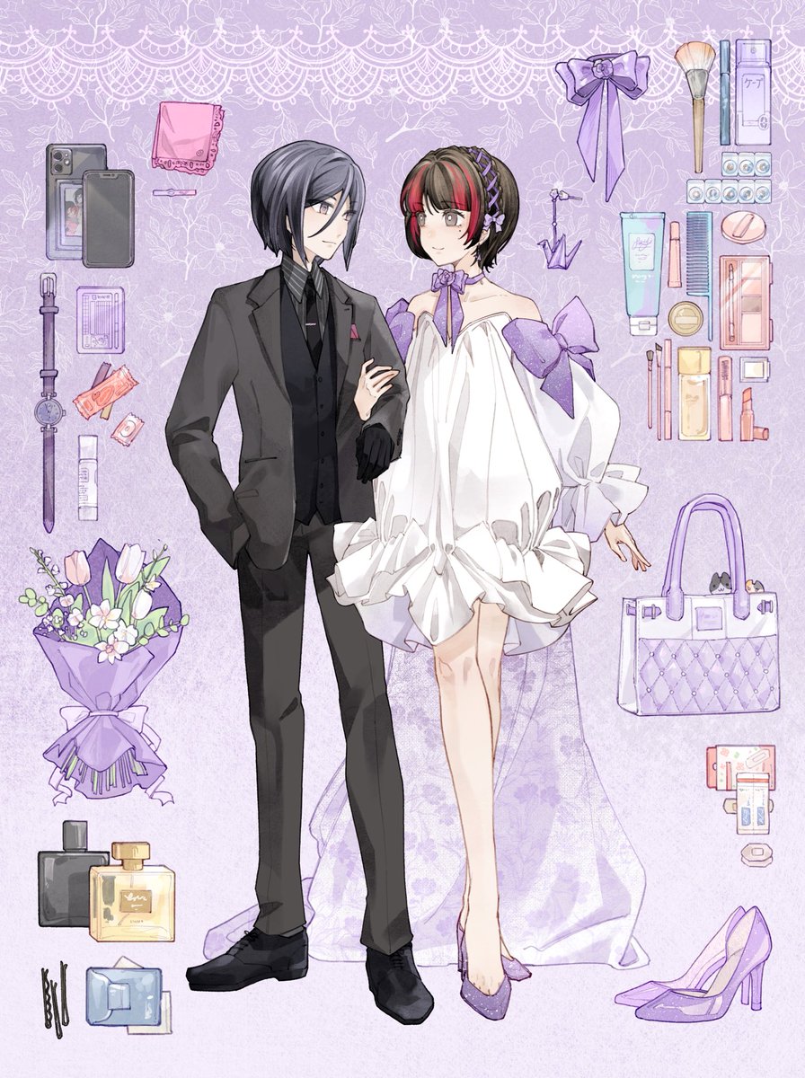 バレンタインなので💜