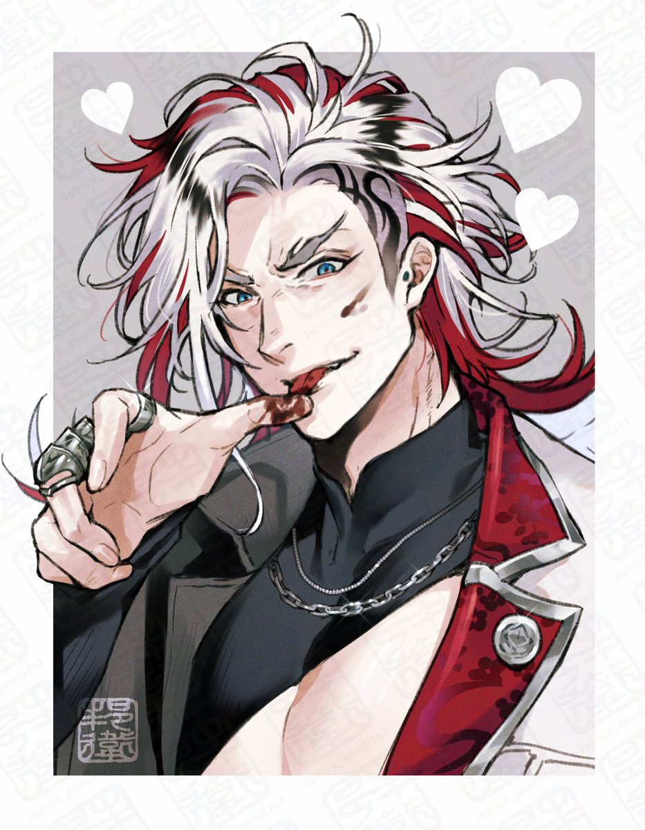 ハッピーバレンタイン❤
友人リクエストの道誉さんと三郎さん 