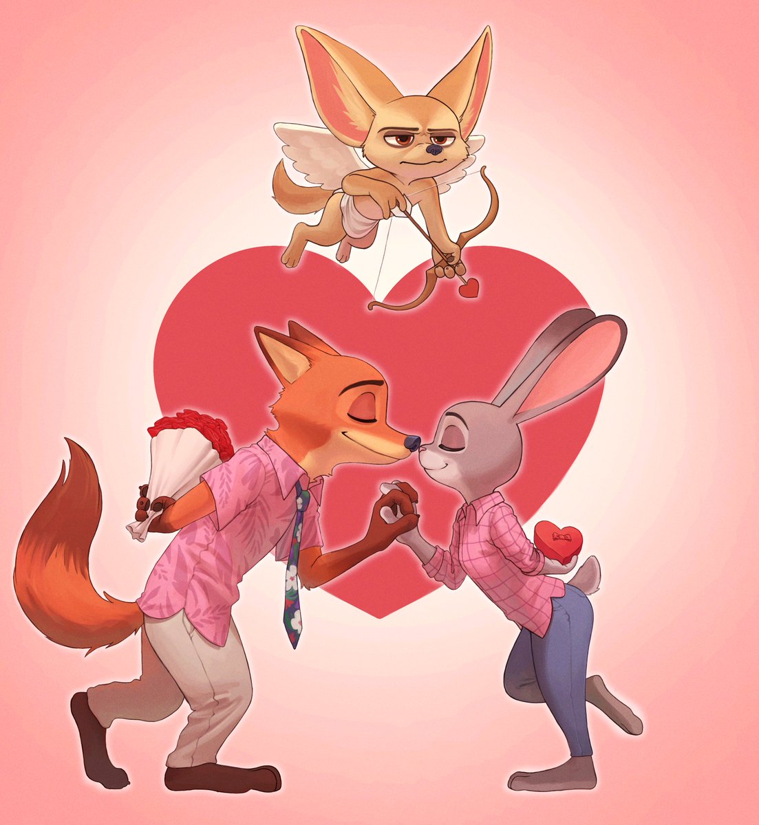 ♥️
#Zootopia #Zootopia2 #wildehopps #ValentinesDay