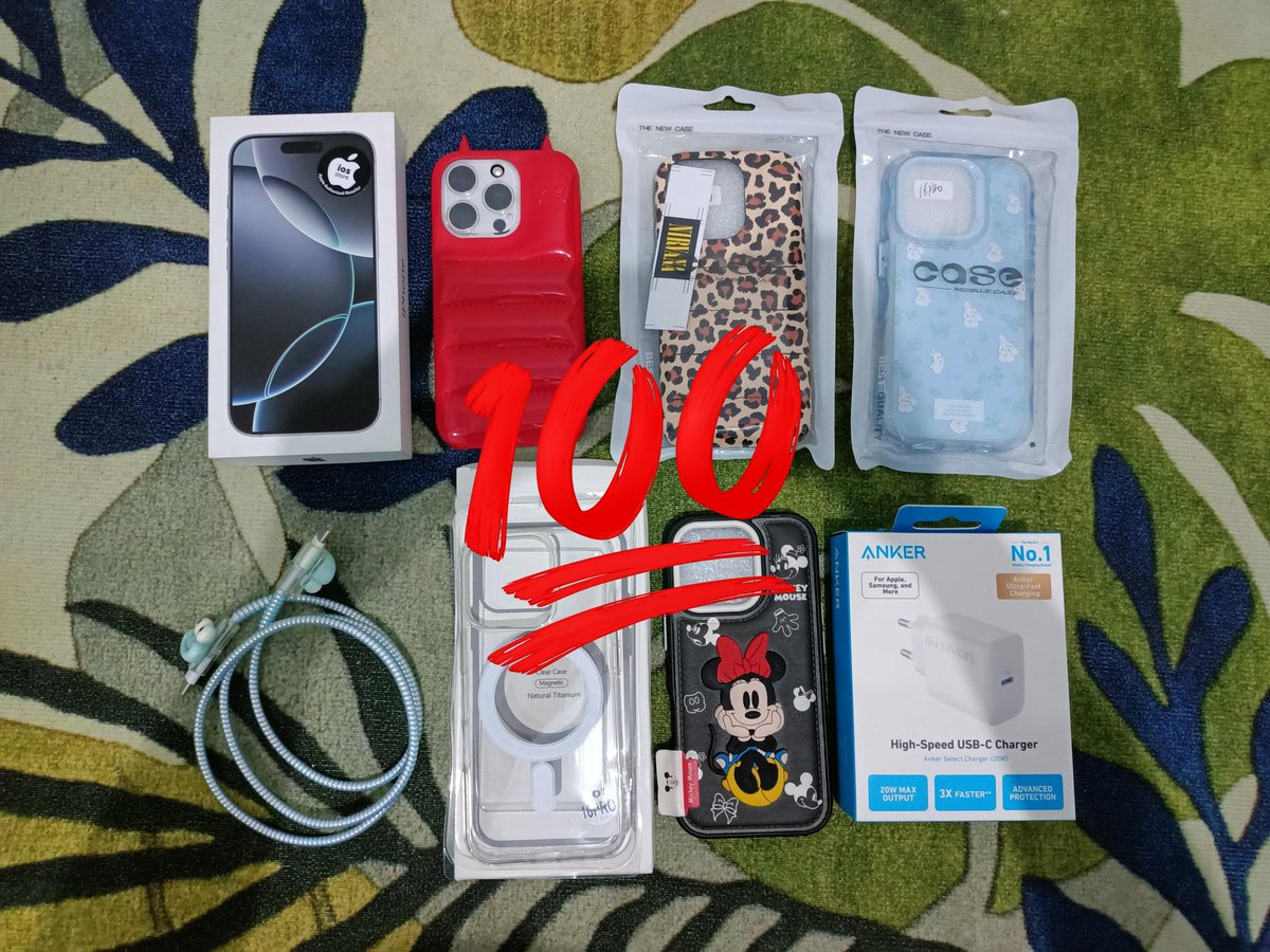 Yuyunsuga93's tweet photo. HELP RT

WTS IPHONE 16PRO 128GB

Nett price Rp 15.500.000 (bisa cicilan)

- garansi on
- hb 100%
- kondisi hp? jangan ditanya 😎
- tempered glass depan belakang
- free all soft case +-1jt
- fee adaptor (BARU)
- kabel cas udah cantik tinggal pakai

Definisi second like new yaa ini😎

📍 Domisili Banyuwangi