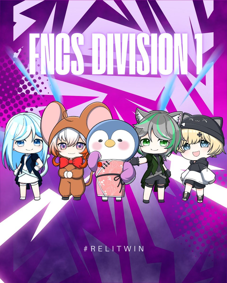 ReLit_e_sports's tweet photo. FNCS Division 1
しーく＆らてが＄獲得です！
メンバー頑張っていますので期待してください🔥#RELWIN
--------------------------------------
👑決勝 2/14 (Session6)
　　#16 しーく(@Seeklol_)
　　#16 らて(@latte__68)
　　#44 ありす(@aIicefv)
　　#44 のくし(@noxyhty)
--------------------------------------
     予選 2/9,2/10 (Session4/Session5)
　　#37(#73/#23) ありす(@aIicefv) 
　　#37(#73/#23) のくし(@noxyhty) 
　　#41(#30/#53) しーく(@Seeklol_)
　　#41(#30/#53) らて(@latte__68) 
　　#77(#54/---) まかろん(@macaron2x) 
　　--- (#91/---)  かすてら(@Castlafn_) 
--------------------------------------
👑決勝 2/8 (Session3)
　　#23 りんね(@RinneFN_7)
--------------------------------------
     予選 2/3,2/4 (Session1/Session2)
　　#22(#14/#49) りんね(@RinneFN_7) 
　　#67(#80/#64) わくっと(@vazengod)
　　#84(#48/---) しーく(@Seeklol_) 
　　#84(#48/---) らて(@latte__68) 
　　--- (#72/---)  ありす(@aIicefv) 
　　--- (#72/---)  のくし(@noxyhty) 
--------------------------------------