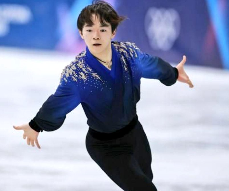 北京についで偶然できた双子コーデ🖤💙