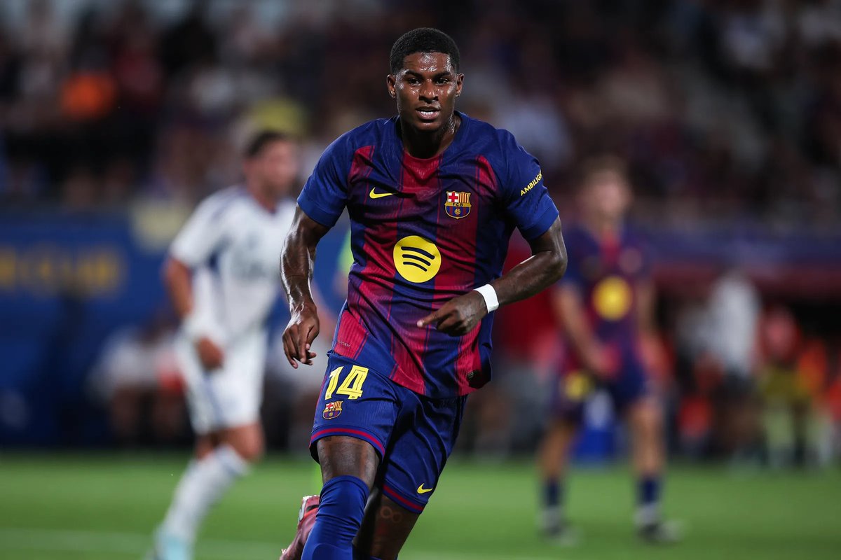 ‼️ Marcus Rashford sigue entrenando en solitario y es baja casi segura vs Girona