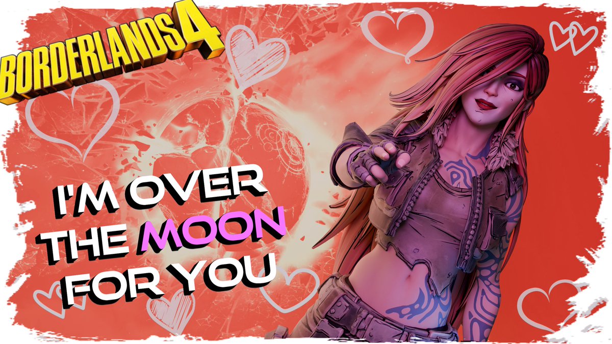 Primidian's tweet image. Happy Valentine's Day 😑

Lilith model by @MrBag3D 

#borderlands #borderlands4