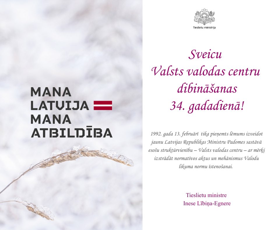 Dr.iur.Inese Lībiņa-Egnere tweet media