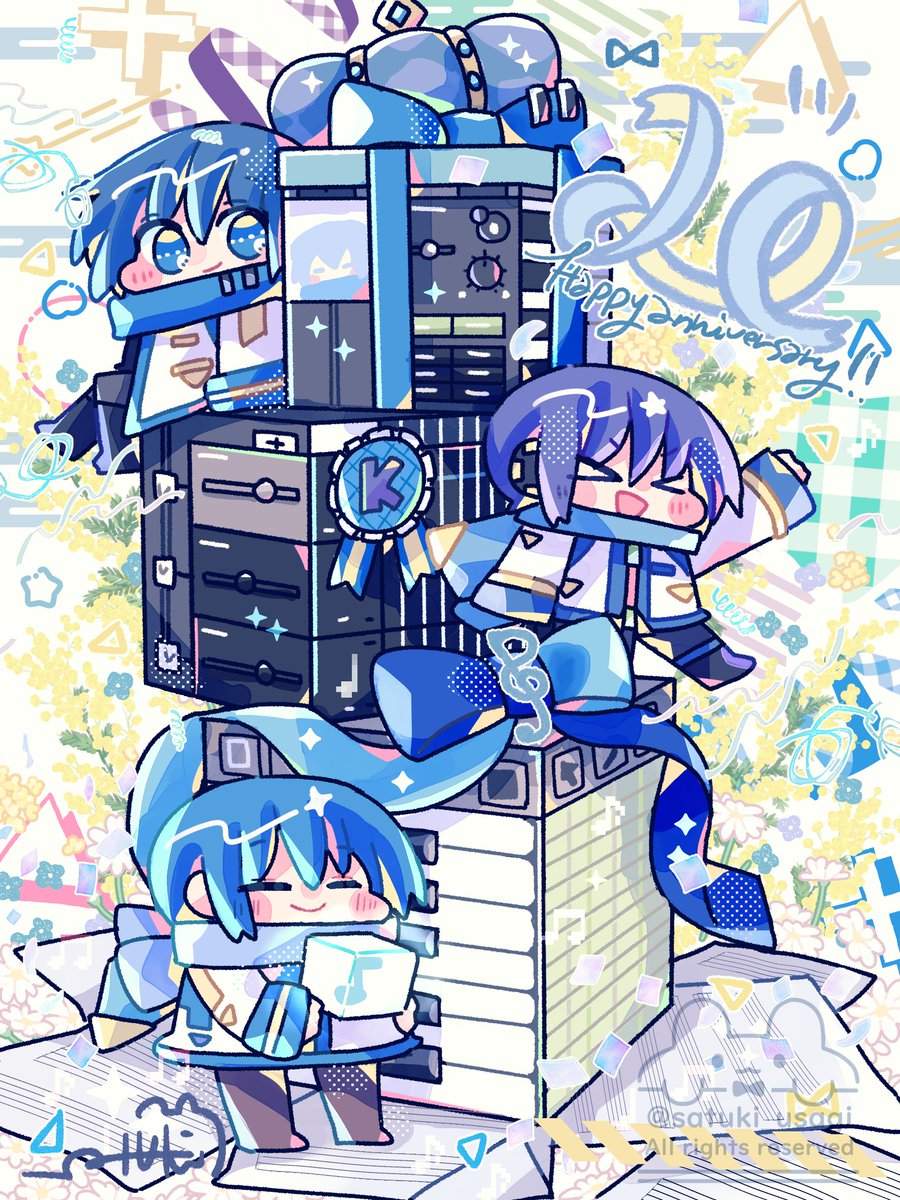 うさぎ先生のKAITO、あまりにもkawaiiが過ぎる