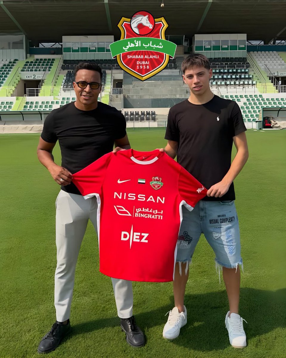 🔴 رسميًا : وقع الشاب اليوناني ستيفن توبوفيتي (19 عامًا) مع نادي شباب الأهلي الاماراتي قادمًا من بانيونيوس أثينا في صفقة انتقال حر.