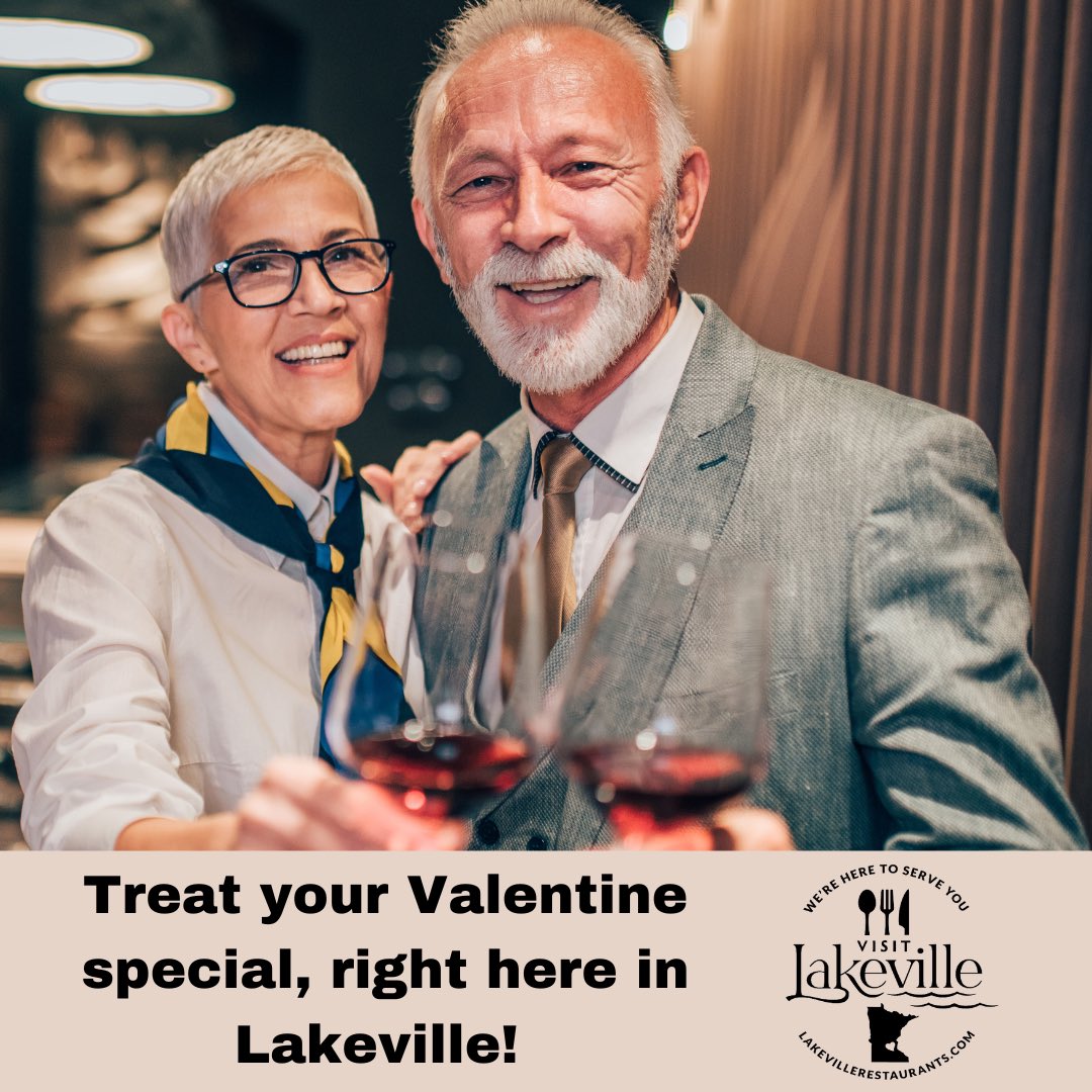 Happy Valentine’s Day, Lakeville! ❤️ Whether you're planning a romantic dinner, searching for fun things to do, or looking for a perfect gift, you’ll find everything right here in Lakeville.

💕VisitLakeville.org and celebrate local this Valentine’s Day!