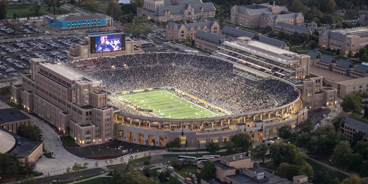 TopTierND's tweet image. I'm ready for a crisp fall evening with Notre Dame football again