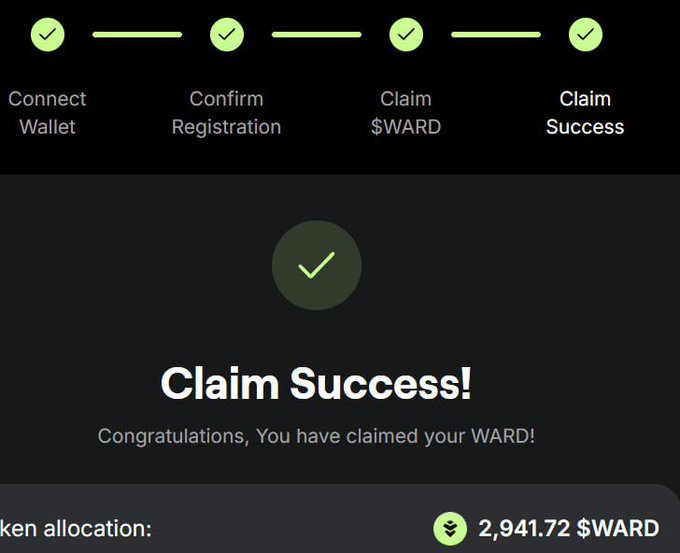 DrBenTapper1's tweet photo. $WARD vibes. 

💰 $WARD REWARDS ARE LIVE 💰

https://t.co/RNJEHYJbiR

Warden's giving back to the true supporters

Eligible:
→ Any stablecoin transaction
→ Almost all chains are good
→ Warden believer
→ Community member

Even a single transaction counts

Rewards range from https://t.co/LC2kZcvtfM